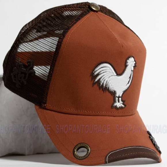 Red Monkey The Cock RM1387 Limited Edition Unisex Trucker Hat Cap | 2 Colors - Picture 13 of 15